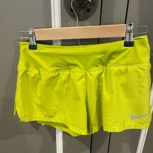 Nike Pro Lime Running Shorts